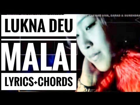 Lukna Deu Malai - Karaoke - Lyrics & Chords - The Axe Band - Superhit Nepali Song - Guitar Lesson