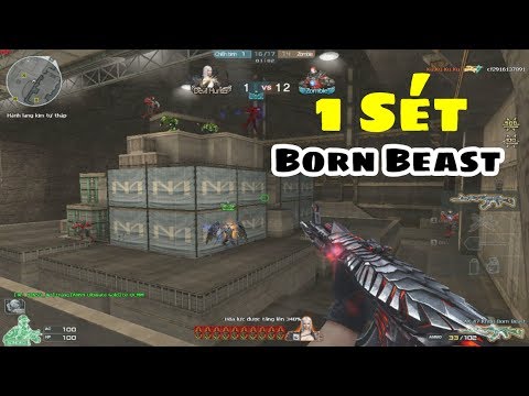 Bình Luận CF : Sét AK-47 Knife-Born Beast Sấy Ảo Tung Chảo Zombi V4