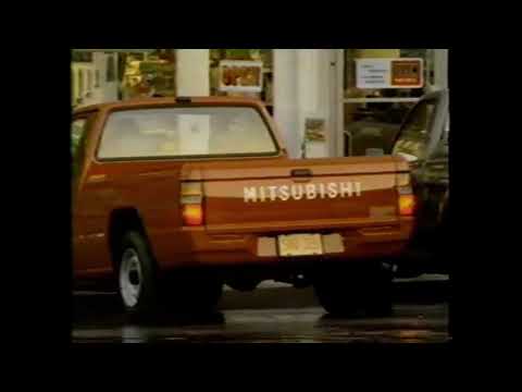 1990 Mitsubishi Mighty Max (L200) VS Toyota Truck Commercial