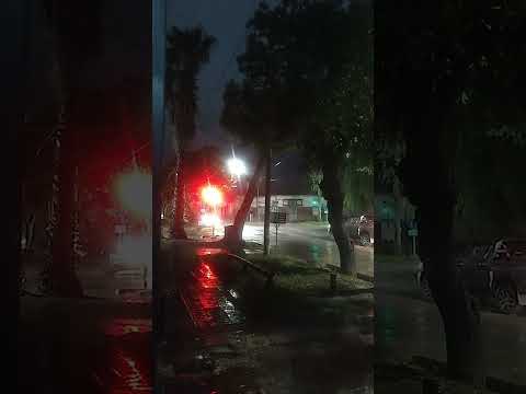 Lluvia en Las Heras, Mendoza 05/03/2026 20:36 hs