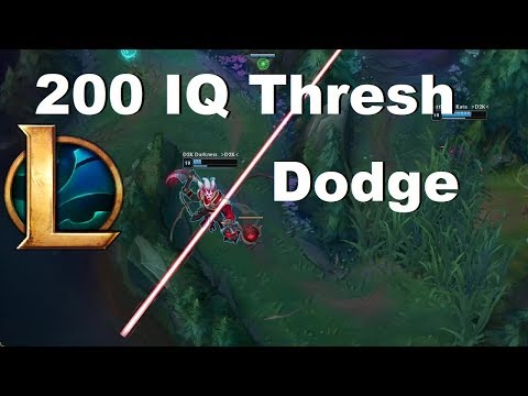200 IQ Play | Epic Thresh Dodge Lux Ult | League of Legends