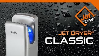 Jet Dryer Classic strieborný ABS plast