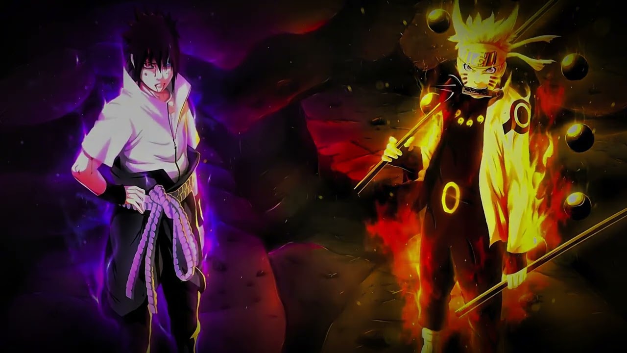 Naruto & Sasuke: Six Paths | 4K Live Wallpaper