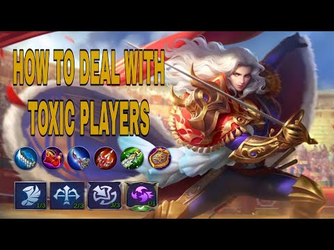HOW TO DEAL WITH TOXIC PLAYERS | LANCELOT ROYAL MATADOR EPIC COMEBACK | TRIO GAMEPLAY | MLBB