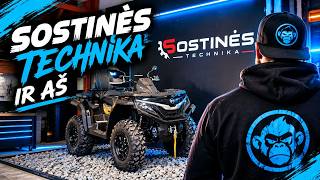 VIENA DIENA SU „SOSTINĖS TECHNIKA“ | MANO NAUJAS DARBAS