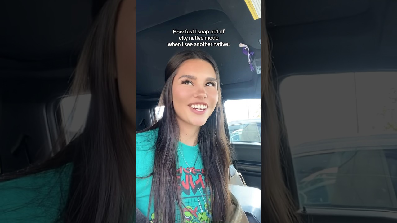 Caught me coóplaying🤣 #nativeamerican #indigenous #jingledress #cree #culture #dancing #navajo