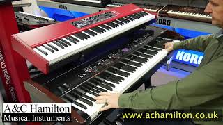 Video thumbnail for Nord Piano 4 vs Kawai MP11 - Quick Piano Comparison by A&C Hamilton Musical Instruments