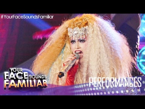 Your Face Sounds Familiar: Denise Laurel as Christina Aguilera - "Lady Marmalade"