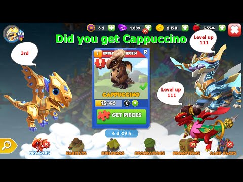 Did you get Cappuccino Dragon | Got third Guardian | Level up Kothez and Nezha-Dragon Mania legends