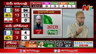Asaduddin Owaisi Press Meet After Winning Hyderabad Lok Sabha | NTV
