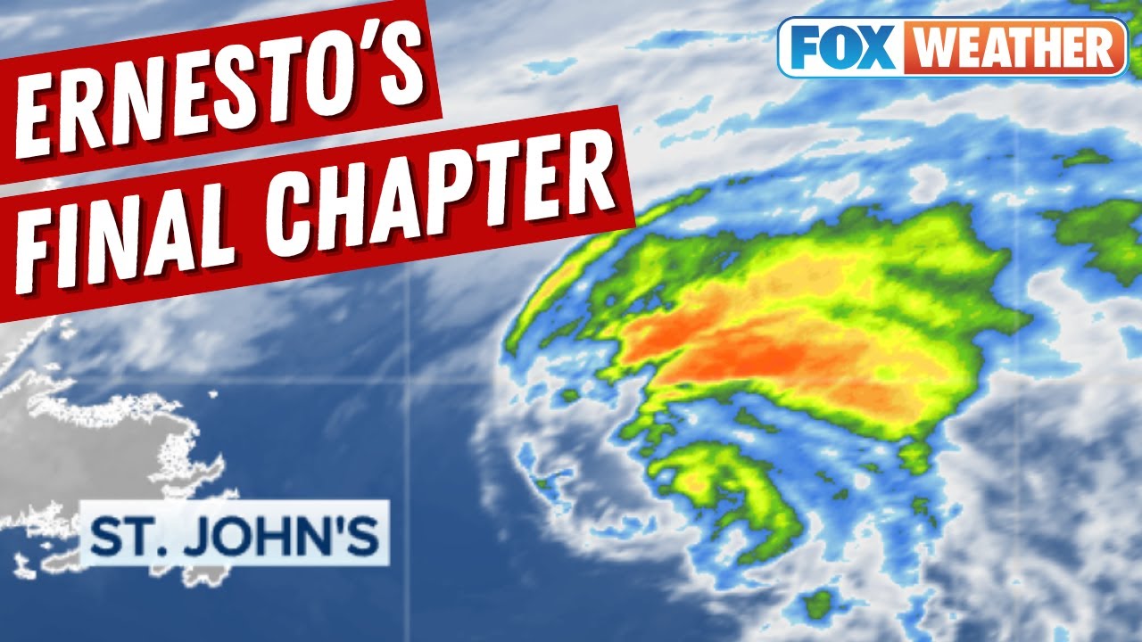 Ernesto Now A Post-Tropical Cyclone