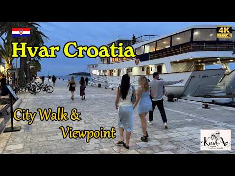 Hvar Island croatia | Old town, Fortica Fortrees & Adriatic Views
