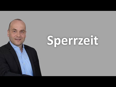 Wann muss man mit einer Sperrzeit rechnen?