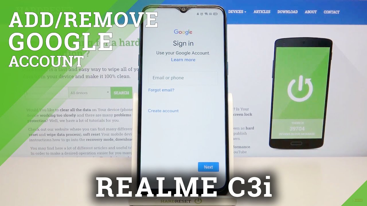 How to Add Another Account to Google Play Store in REALME C3i – Manage Accounts in Play Store