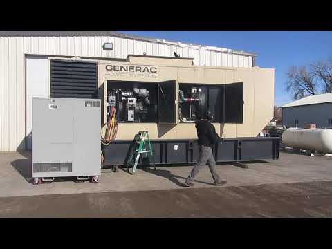 500 kw Generac Diesel Generator SN 2092975 Video 1 - Abraham Generator Sales Co.