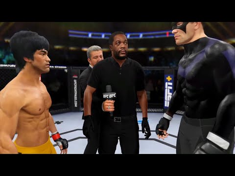 Bruce Lee vs. Dick Grayson (Robin) - EA sports UFC 4