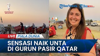 PIALA DUNIA 2022: Sensasi Menaiki Unta di Gurun Pasir Qatar
