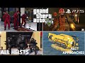 ALL HEISTS GTA 5 Gameplay All Approaches Story Mode