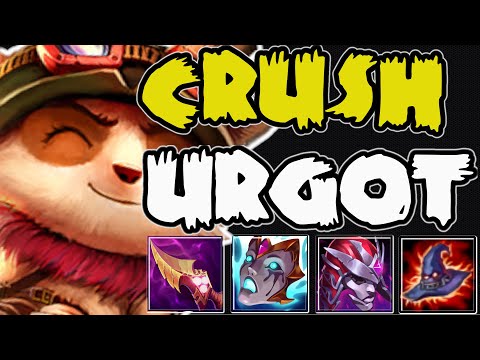 TEEMO vs URGOT - STOP LOSING TO #URGOT AND OTHER BRUISERS WITH #TEEMO - #League of Legends Rank #279