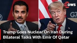 FULL MEETING: Trump Meets Qatar Emir At G7 Summit In High-Stakes Iran Talks | DWS News | AC1F