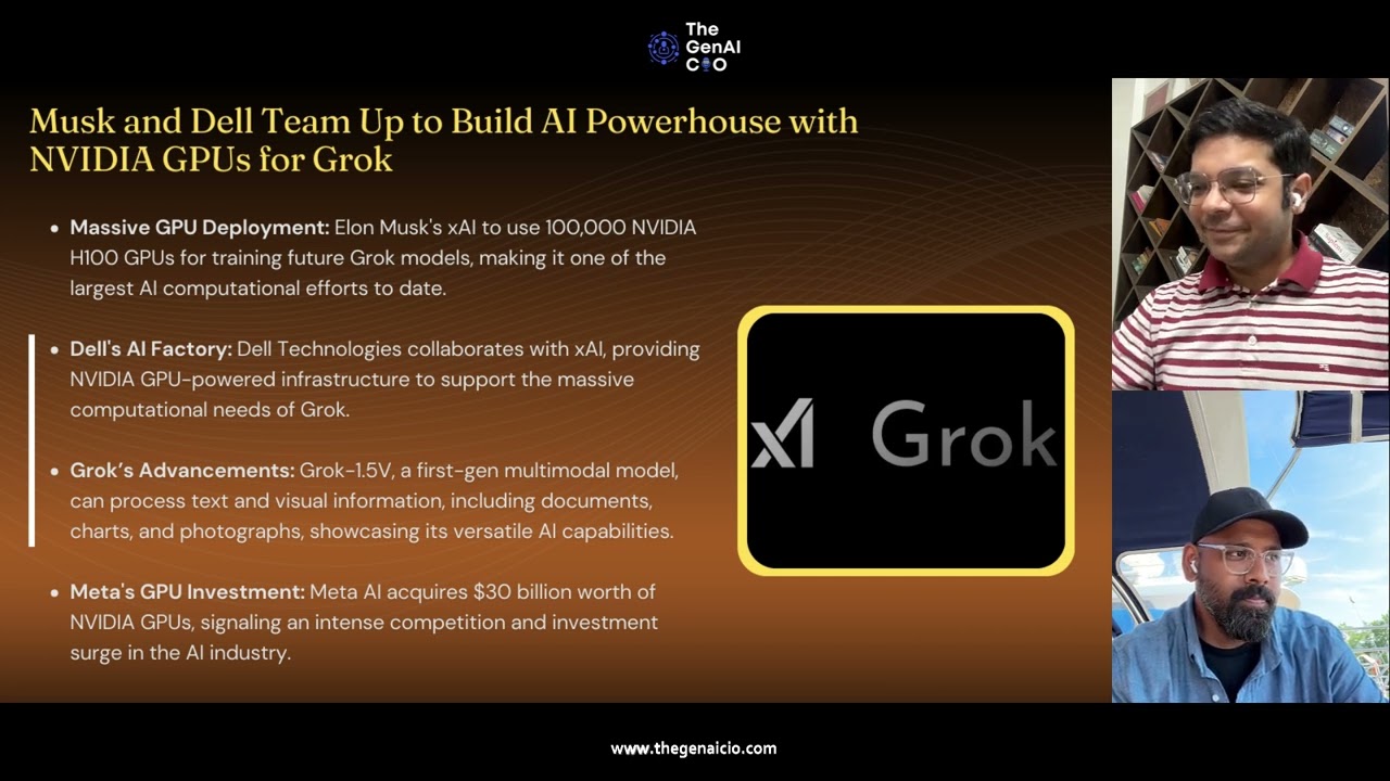 Musk and Dell Team Up to Build AI Powerhouse with NVIDIA GPUs for Grok