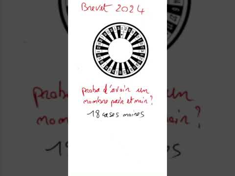 Brevet : Calculer une probabilité simple - Probabilité (12c)