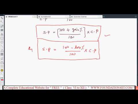How to Find Selling Price || Class 8 Maths ICSE ||
