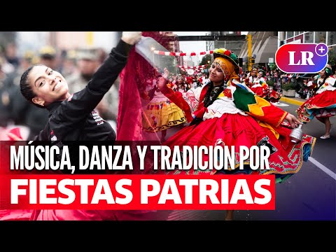 Celebraciones de FIESTAS PATRIAS en diferentes regiones del PERÚ