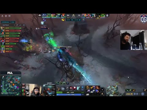 Gorgc and Yapzor reaction to Rubik's Stolen Charge vs Spirit Breaker Charge Interaction