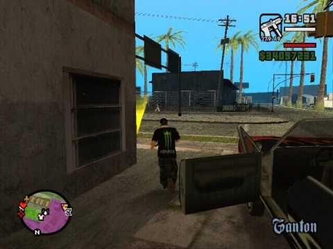 CJ Baja  Para El Inframundo O Infierno En El Gta San Andreas