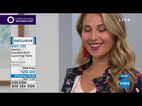 HSN | MOTTO Fashions 03.08.2019 - 04 AM