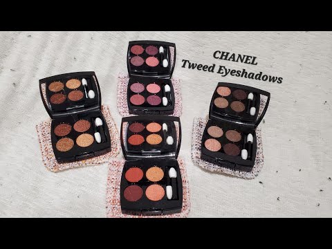 New CHANEL Les 4 Ombres Tweed / Limited-Edition Multi-Effect Quadra Eyeshadow