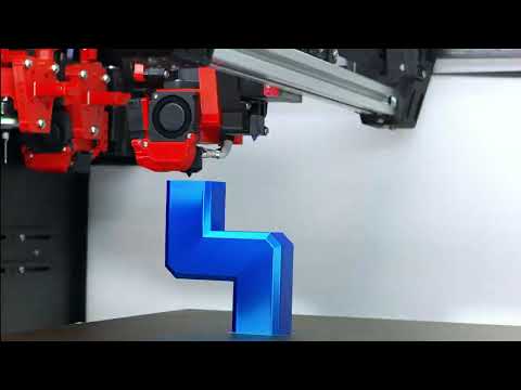 New 5-axis 3D printer - Simple test print