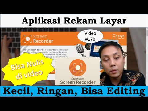 178  (Part 19) Cara Bikin Video Pembelajaran Teknik rekam layar pakai Ice Cream Screen Recorder