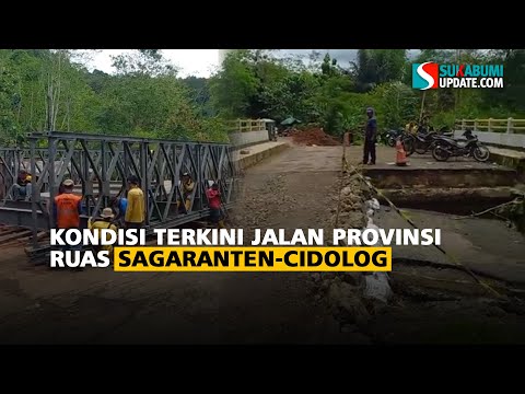 KONDISI TERKINI JALAN PROVINSI RUAS SAGARANTEN-CIDOLOG