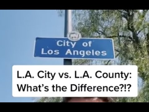How big is LA county in miles?