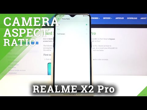 How to Change Photo Aspect Ratio on REALME X2 Pro – Change Photo Quality