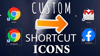 Turn Website Desktop Shortcut Icons into Custom Website Images (works on ALL Windows OS)