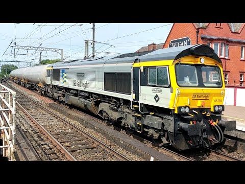 Lively couple of hours at Wigan North Western. 28.04.25 #railway #trains #trainvideos
