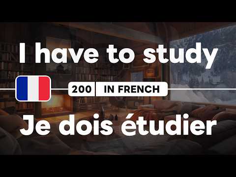 🇫🇷 200 French Phrases 49 Patterns for Beginners Part 7