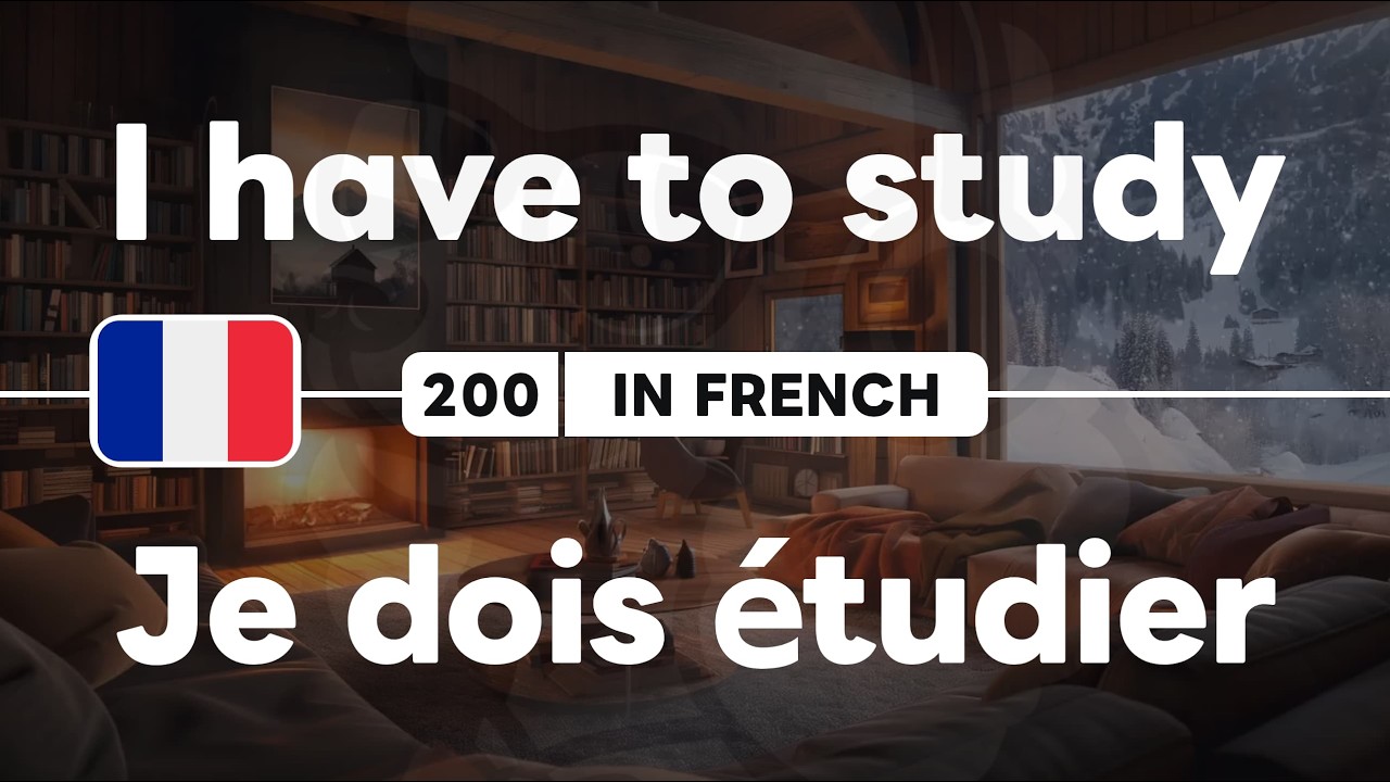 🇫🇷 200 French Phrases 49 Patterns for Beginners Part 7