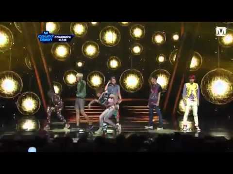BEAST_Not Me + Beautiful Night(Comeback Stage)_live 120802