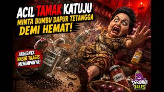 AZAB Acil Tamak Katuju Minta Bumbu Dapur Tetangga Demi Hemat | Terong Tales