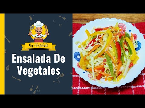 Recetas de ensaladas de verduras | Recetas de ensaladas de verduras | Ensalada de verduras saludable