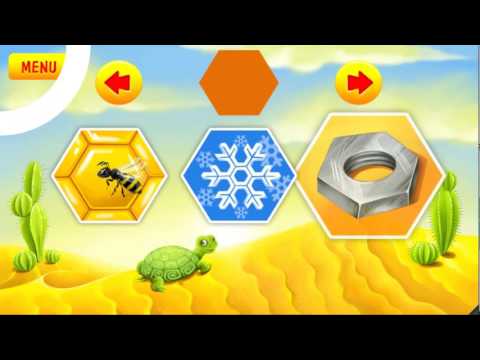 Learn Shapes for Kids, Toddlers - Educational Game Video