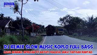 Download lagu DJ SLOW - Janji Tapisah Rantau | Music Slow Bass 2021 | Ridwaen pro mp3