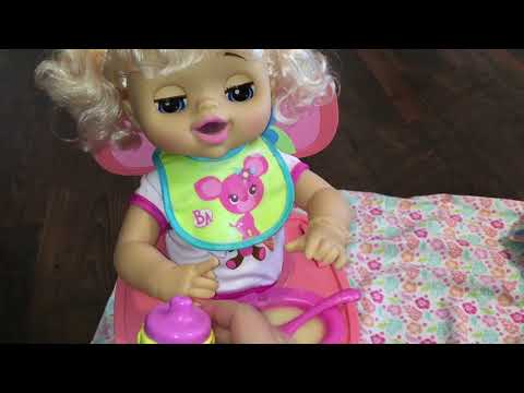 FAKE Baby Alive Doll Test to See if She Works Feeding and Changing! Video