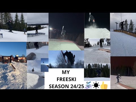 MY FREESKI SEASON 24/25 #sweden #parkskiing #foryou #freeski #ski #skiingseason #skilife #skiing