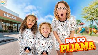 PASSAMOS O DIA INTEIRO DE PIJAMA – FAMÍLIA BELLA E LUCCA SHOW- FAMÍLIA BELLA E LUCCA SHOW