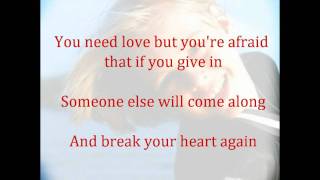 Aaron Carter - One Bad Apple  lyrics on screen